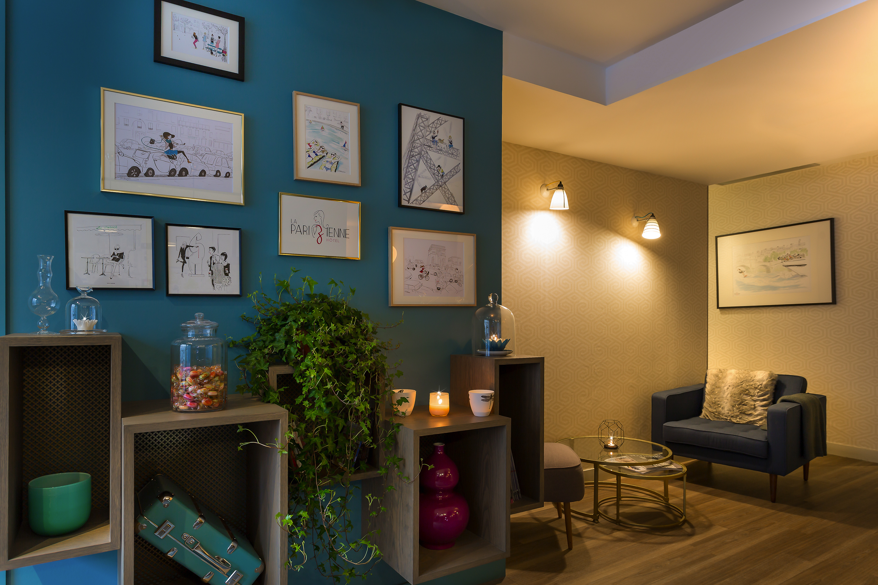 LOBBY - hôtel Parizienne Paris
