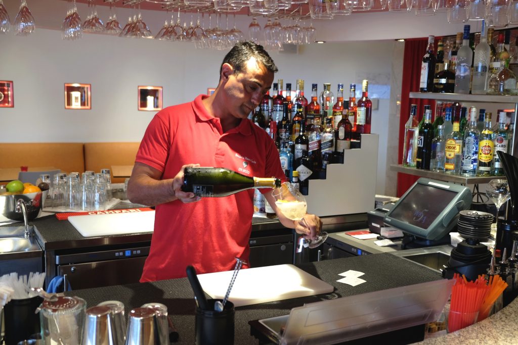 Bar lougne Pit Stop Monaco - Ferrari bar
