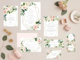 Mariage : Créer sa papeterie soi même grâce à Canva